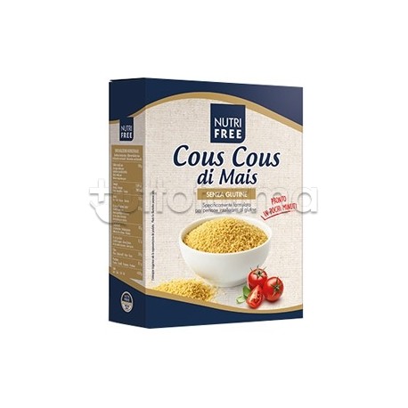 Nutrifree Cous Cous di Mais per Pasto Rapido 375 g Nutrifree Cous Cous di Mais per Pasto Rapido 375 g