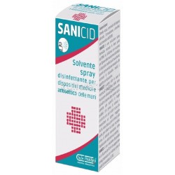Sanicid Soluzione Spray per Disinfettare Dispositivi Medici E Antisettico Mani 30ml