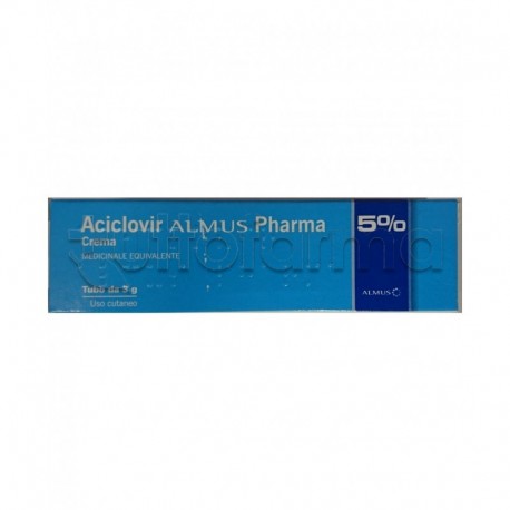 Almus Aciclovir Pharma 5% Crema 3g per Herpes