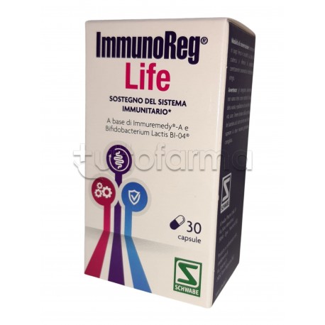 ImmunoReg Life Integratore per Difese Immunitarie 30 Capsule ImmunoReg Life Integratore per Difese Immunitarie 30 Capsule