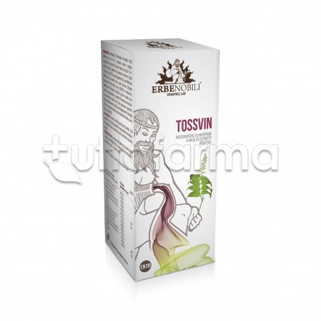 Erbenobili Tossvin Integratore per Tosse 200ml Erbenobili Tossvin Integratore per Tosse 200ml