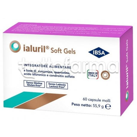 Ialuril Soft Gels Integratore per Apparato Urinario 60 Capsule