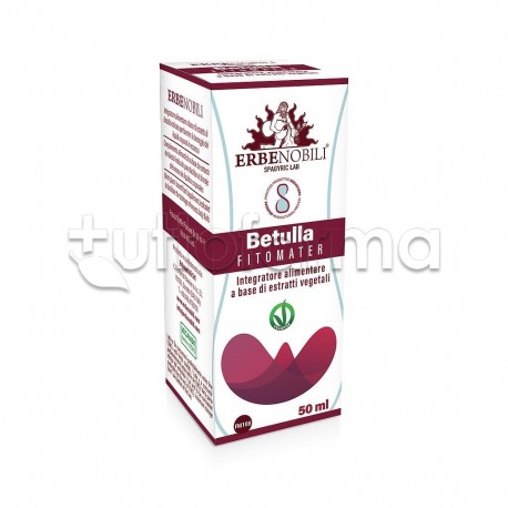 Erbenobili FitoMater Betulla Integratore Drenante 50ml Erbenobili FitoMater Betulla Integratore Drenante 50ml