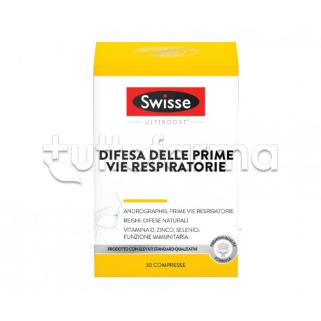 Swisse Difesa Delle Prime Vie Respiratorie Integratore per il Tratto Respiratorio 30 Compresse Swisse Difesa Delle Prime Vie Respiratorie Integratore per il Tratto Respiratorio 30 Compresse
