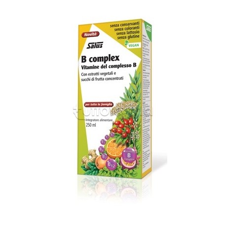 Salus B Complex Integratore Ricostituente 250ml Salus B Complex Integratore Ricostituente 250ml
