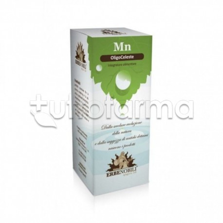 Erbenobili Oligoceleste Manganese Integratore Antiossidante 50ml Erbenobili Oligoceleste Manganese Integratore Antiossidante 50ml