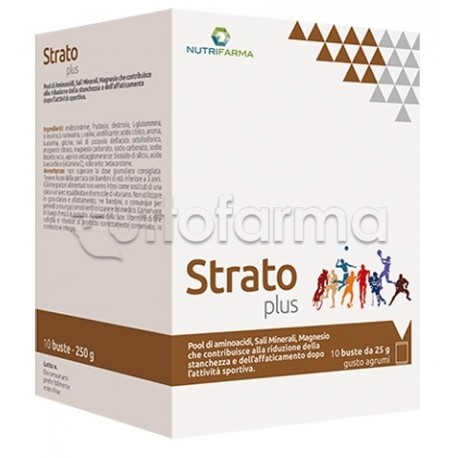Strato Plus per Energia e Recupero 24 Bustine da 25 g Strato Plus per Energia e Recupero 24 Bustine da 25 g