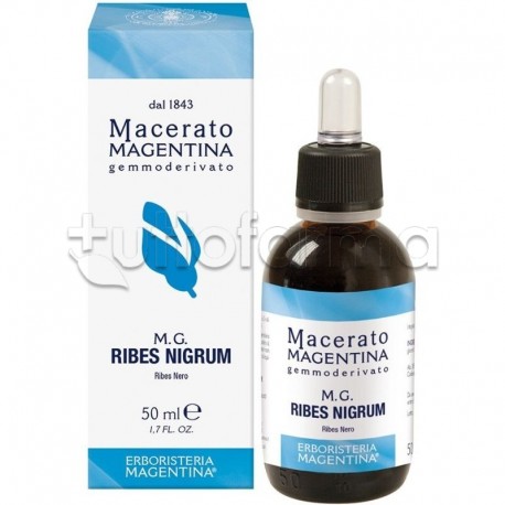 Erboristeria Magentina Ribes Nigrum Macerato Integratore per Tosse e Raffreddore 50ml