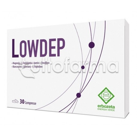 Lowdep Integratore per Sistema Nervoso 30 Compresse