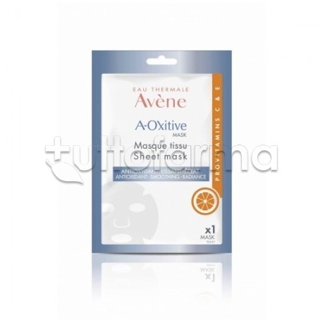 Avene A-Oxitive Maschera in Tessuto Anti-età e Antiossidante 1 Pezzo Avene A-Oxitive Maschera in Tessuto Anti-età e Antiossidante 1 Pezzo