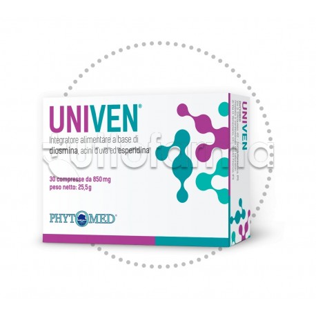Phytomed Univen Integratore per la Circolazione 30 Compresse Phytomed Univen Integratore per la Circolazione 30 Compresse