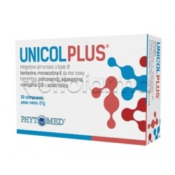 Unicol Plus Integratore per Colesterolo 30 Compresse