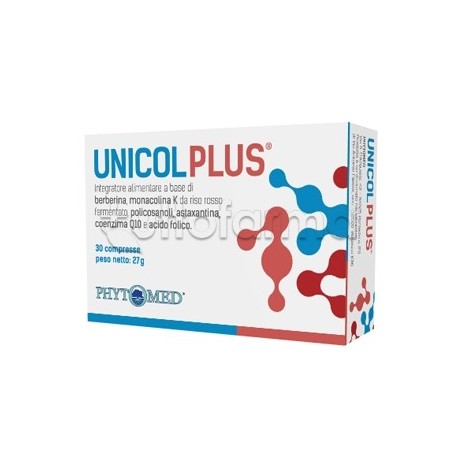 Unicol Plus Integratore per Colesterolo 30 Compresse Unicol Plus Integratore per Colesterolo 30 Compresse