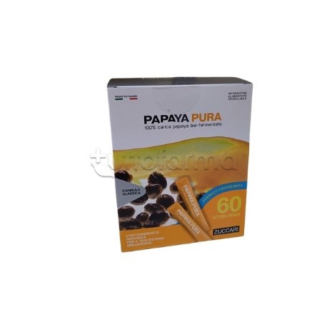 Zuccari Papaya Pura Integratore Antiossidante Formato Convenienza 60 Bustine