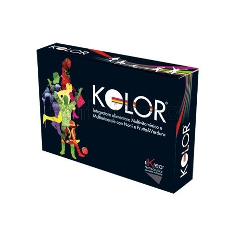 Kolor Integratore Multivitaminico 30 Compresse Kolor Integratore Multivitaminico 30 Compresse