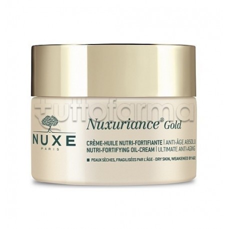 Nuxe Nuxuriance Gold Crème Huile Nutri-Fortifiante Crema Olio Nutriente 50ml