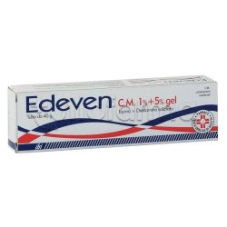 Edeven C.M Gel Tubo 40 gr 1% + 5% per Ematomi e Lividi
