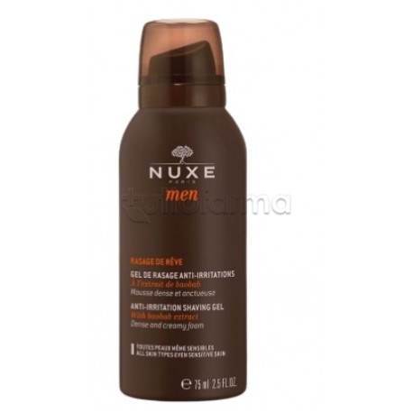 Nuxe Men Gel Rasatura Anti-Irritazioni 75ml Nuxe Men Gel Rasatura Anti-Irritazioni 75ml