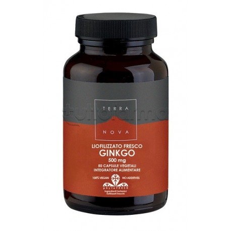 Terranova Gingko Integratore per la Memoria 50 Capsule