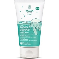 Weleda Kids 2 in 1 Doccia Shampoo per Bambini Menta Fresca 150ml Weleda Kids 2 in 1 Doccia Shampoo per Bambini Menta Fresca 150ml