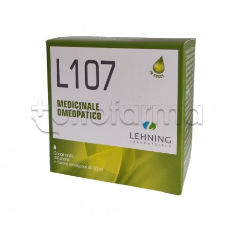 Lehning Laboratoires China 107 Complexe Medicinale Omeopatico Gocce 30 ml