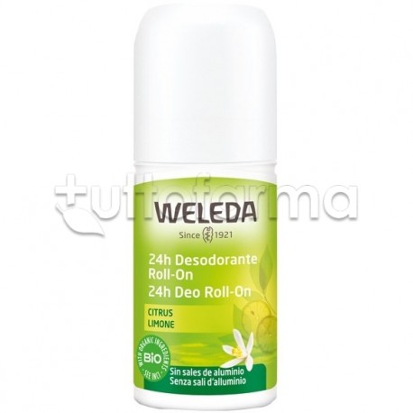 roll on di Weleda Deodorante 24 Ore al Limone 50ml roll on di Weleda Deodorante 24 Ore al Limone 50ml