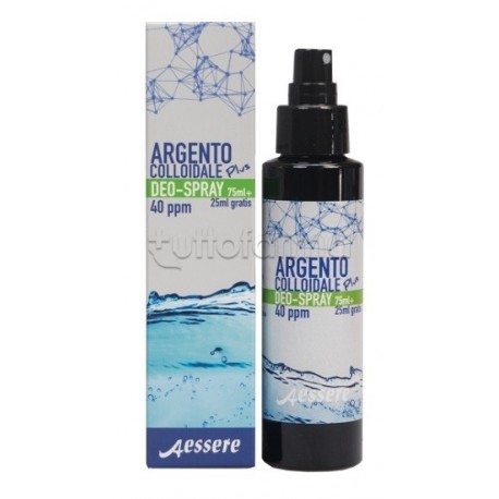 Aessere Argento Colloidale Plus Deodorante Spray 75ml+25ml