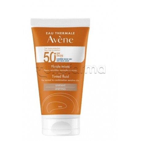 Avene Fluido Colorato Pelle da Normale a Mista SPF 50+ 150ml