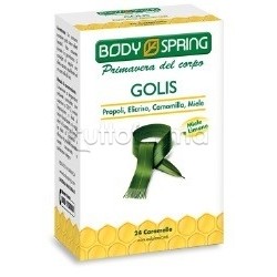 Body Spring Golis 24 Caramelle Benessere della Gola