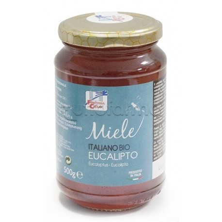 Miele Italiano Bio Eucalipto per Dolcificare 500 g