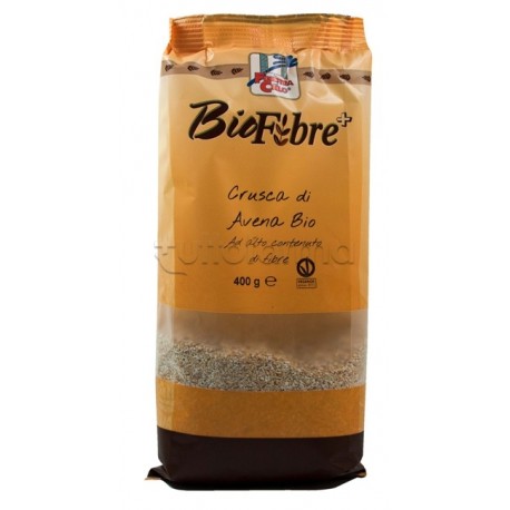 FSC Biofibre+ Crusca Di Avena Bio Ad Alto Contenuto Di Fibra 400 G FSC Biofibre+ Crusca Di Avena Bio Ad Alto Contenuto Di Fibra 400 G