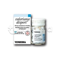 Valeriana Dispert Tranquillante Naturale per Ansia e Insonnia 60 Compresse 45 mg 