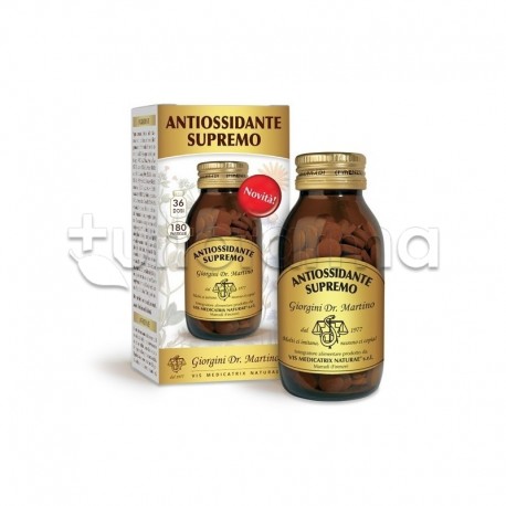 Dr Giorgini Antiossidante Supremo Integratore Antiossidante 60 pastiglie