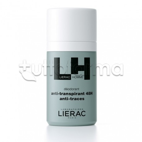 Lierac Homme Deodorante Antitraspirante e Antitraccia 50ml