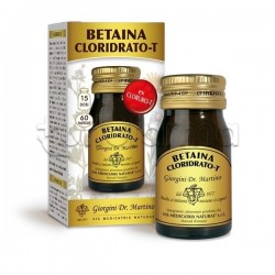 Dr Giorgini Betaina Cloridrato-T Integratore per Digestione 60 Pastiglie