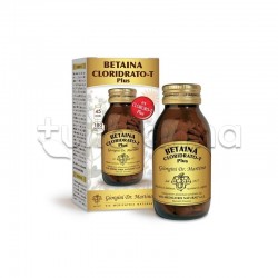 Dr Giorgini Betaina Cloridrato-T Plus Integratore per Digestione 180 Pastiglie