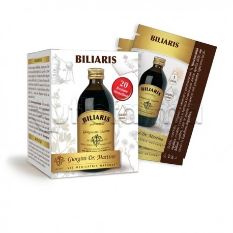 Dr Giorgini Biliaris Liquido Analcolico Integratore per Funzione Epatica 20 Bustine