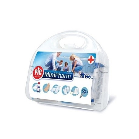 Cassetta pronto soccorso Pic Mini Pharm kit emergenza compatto confezione mini Cassetta pronto soccorso Pic Mini Pharm kit emergenza compatto confezione mini