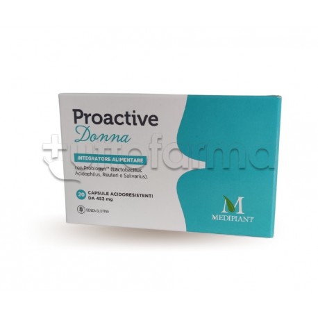 Mediplant Proactive Donna per Benessere Intimo 20 Capsule Mediplant Proactive Donna per Benessere Intimo 20 Capsule