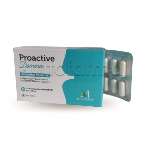 Mediplant Proactive Donna per Benessere Intimo 20 Capsule Mediplant Proactive Donna per Benessere Intimo 20 Capsule
