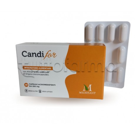 Mediplant Candifor Rimedio Naturale per Candida 30 Capsule