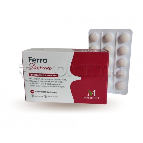 Mediplant Ferrodonna Integratore di Ferro 30 Compresse Mediplant Ferrodonna Integratore di Ferro 30 Compresse
