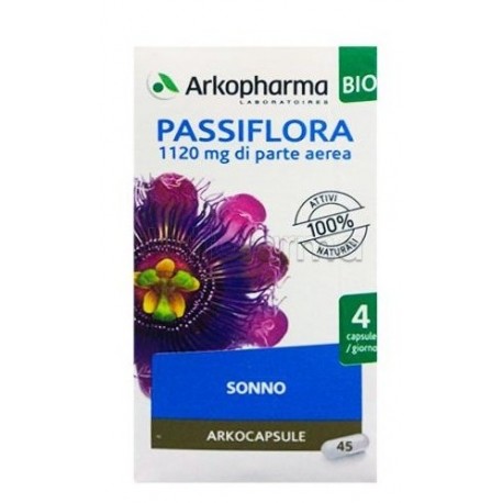 Arkocapsule Passiflora Bio Integratore per lo Stress 45 Capsule