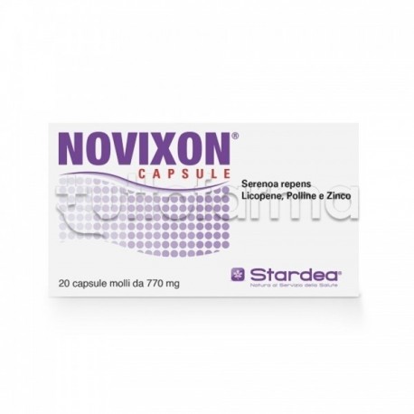 Novixon Integratore per Disturbi alla Prostata 20 Capsule Molli