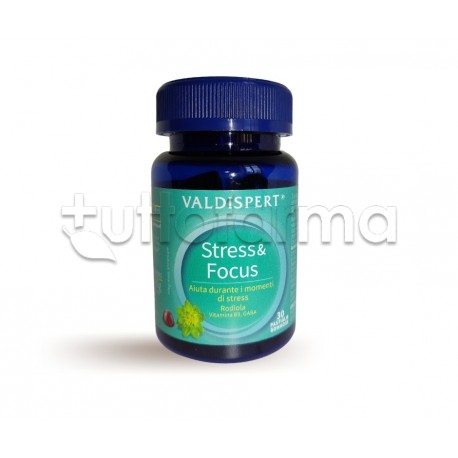 Valdispert Stress e Focus Integratore per Umore e Stress 30 Compresse Masticabili Valdispert Stress e Focus Integratore per Umore e Stress 30 Compresse Masticabili