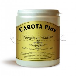 Dr Giorgini Carota Plus Integratore per Vista 360g Polvere Dr Giorgini Carota Plus Integratore per Vista 360g Polvere
