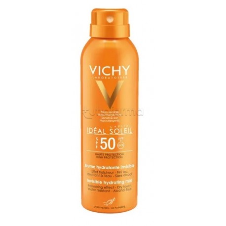 Vichy Solare Ideal Soleil Spray Viso Invisibile SPF50 75ml