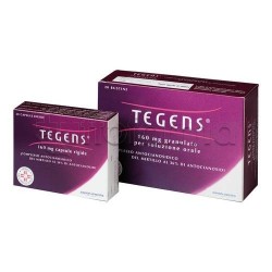 Tegens 20 Capsule 160 mg per Circolazione e Gambe Pesanti