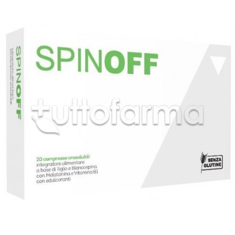 Spinoff per Rilassamento e Benessere Mentale 20 Compresse Orosolubili Spinoff per Rilassamento e Benessere Mentale 20 Compresse Orosolubili