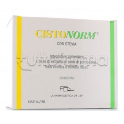 Cistonorm Integratore per Cistite 20 Bustine Cistonorm Integratore per Cistite 20 Bustine